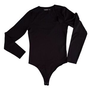 Abercrombie & Fitch Black Body Suit Size S